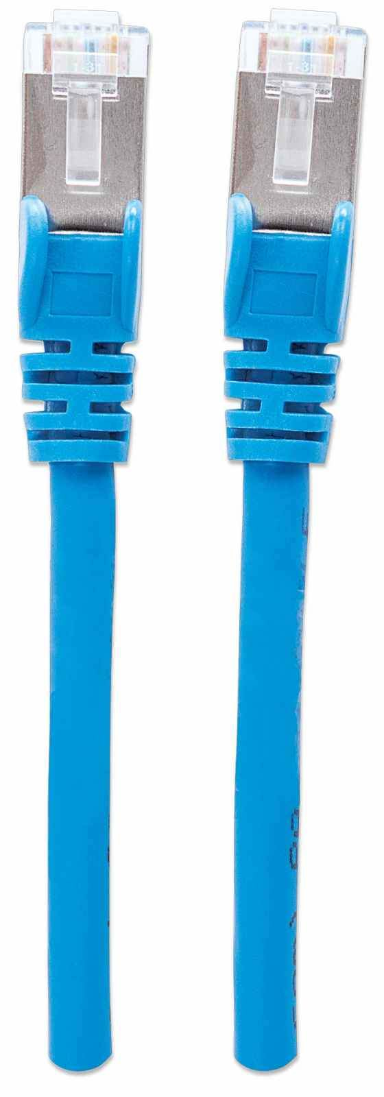 Intellinet 741088 nätverkskablar Blå 10 m Cat7 S/FTP (S-STP) Rund