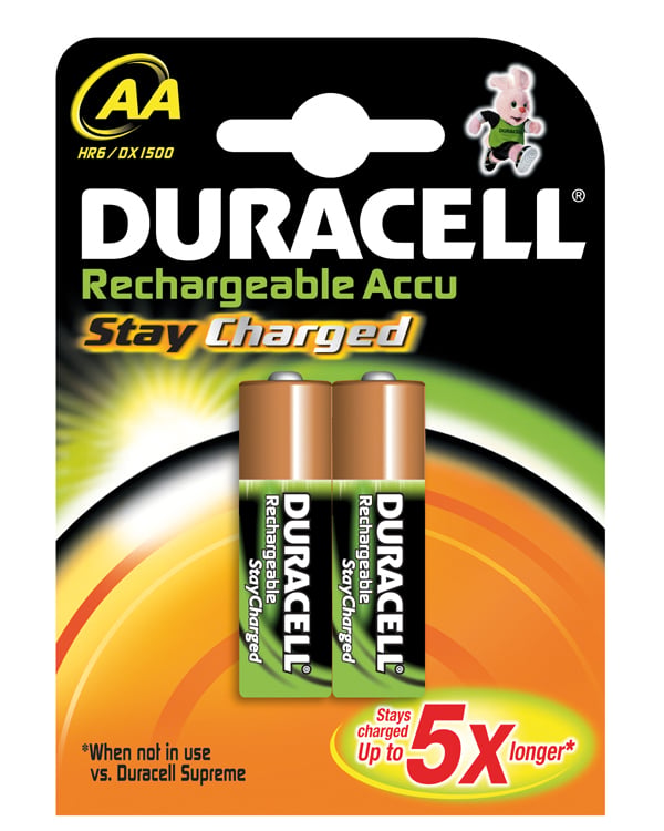 Duracell Stay Charged AA (2pcs) Ladattava akku Duracell Stay Charged AA (2pcs) Ladattava akku