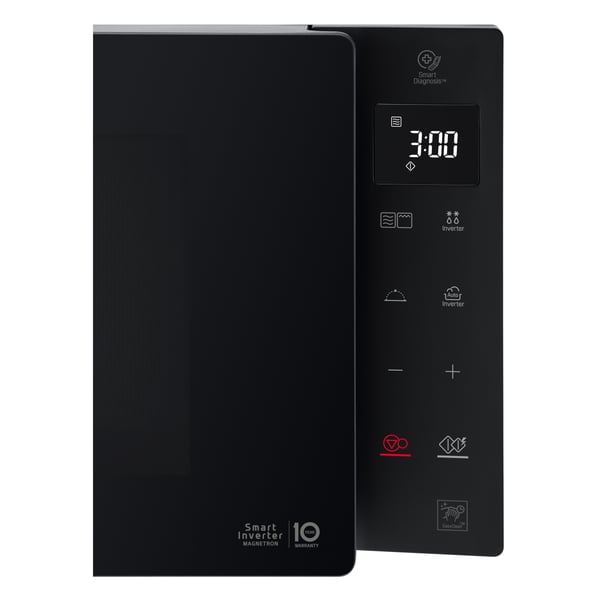 LG MH6535GDS mikroaaltouuni Musta Yhdistelmämikroaaltouuni Pöytämalli 25 L 1150 W