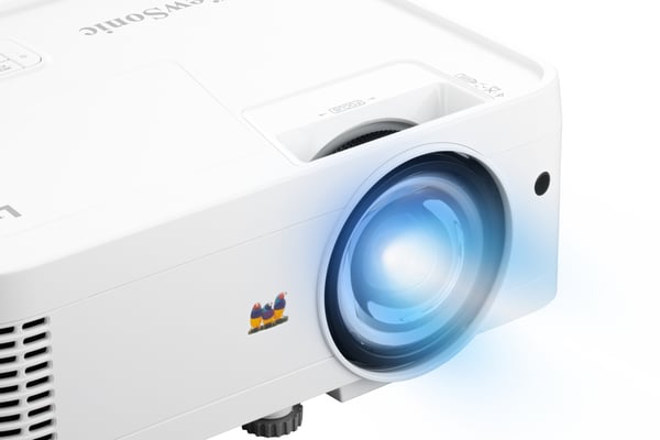 Viewsonic LS550WH dataprojekter Standard-kast projektor 2000 ANSI lumens LED WXGA (1280x800) Hvid