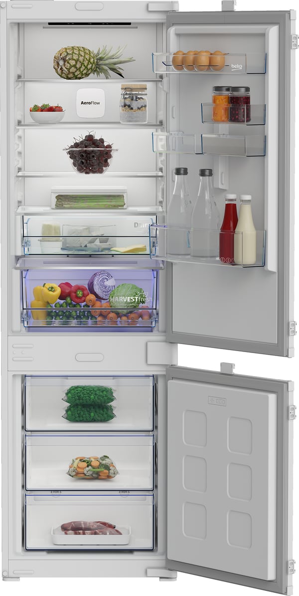Beko B7BCNA296HS Indbygget 270 L Hvid