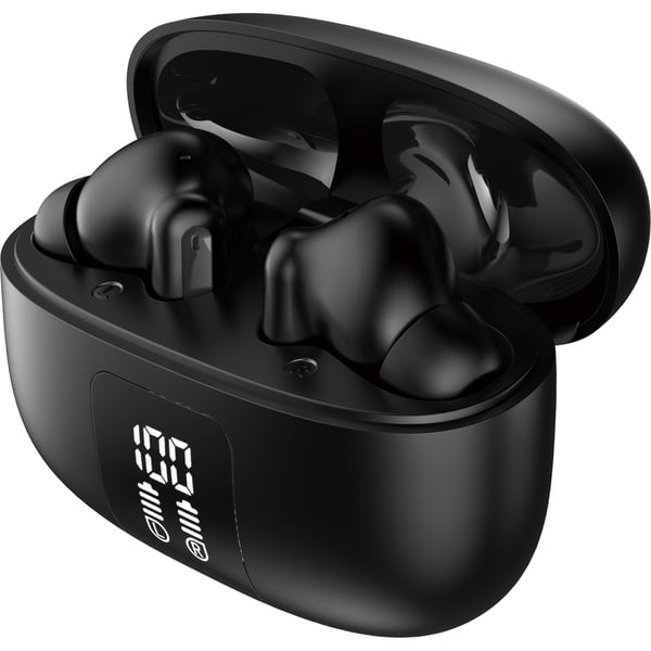 Verbatim TruSound Hybrid ANC & ENC Headset Trådløs I ørerne Opkald/musik Bluetooth Sort