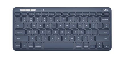 Trust Lyra tangentbord Hem / Kontor Trådlös RF + Bluetooth QWERTY Italiensk Blå