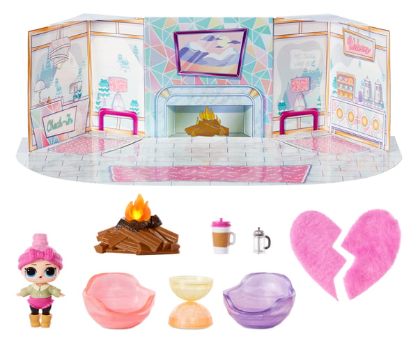 L.O.L. Surprise! Winter Chill Spaces Playset with Doll- Style 1