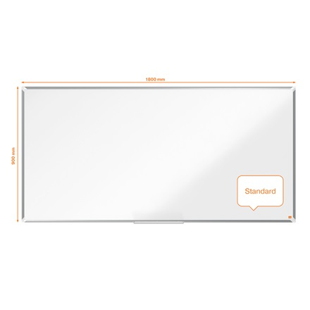 Nobo Premium Plus emaljeret magnetisk whiteboard 180x90cm