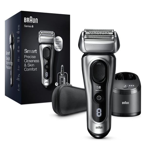 Braun Series 8 81744520 rakapparater för män Folierakapparat Silver