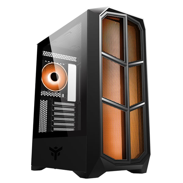 itek VERTIBRA Y210 Midi Tower Svart