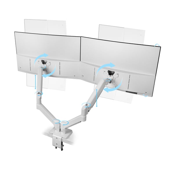 Mars Gaming MARM-PRO2 68,6 cm (27") Vastaanotto Valkoinen