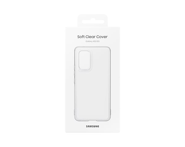 Samsung EF-QA536TTEGWW mobiltelefonfodral 16,5 cm (6.5") Mobilskal Transparent