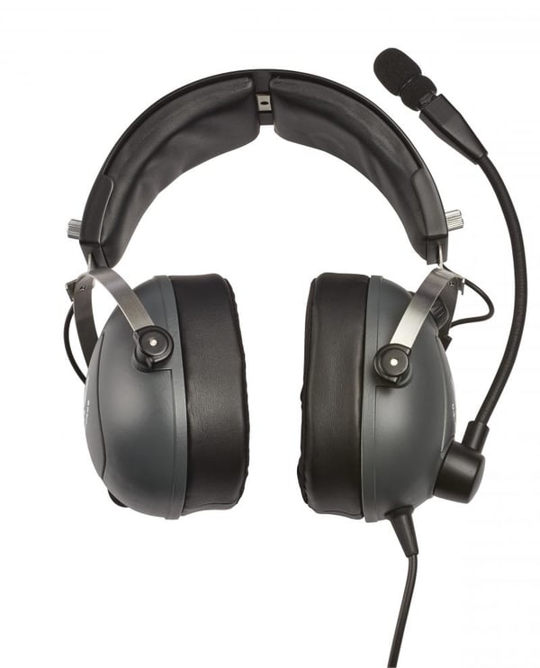 Thrustmaster T.Flight U.S. Air Force Edition Headset Ledningsført Spil Sort