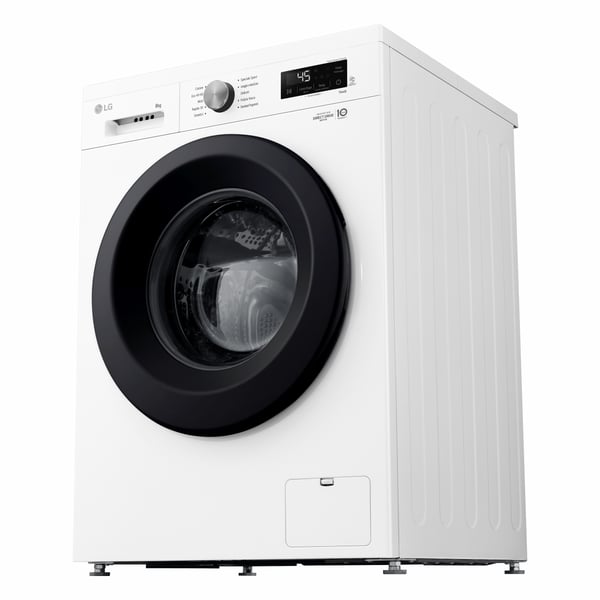 LG F4NX1008NWK vaskemaskine Front-læsning 8 kg 1400 rpm Hvid