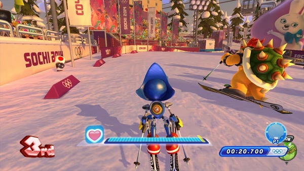Nintendo Mario & Sonic aux Jeux Olympiques d'Hiver de Sotchi 2014 Standard Tysk, Engelsk, Spansk, Fransk, Italiensk Wii U