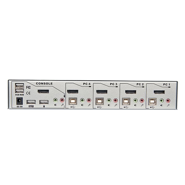 Lindy 39305 KVM-switchar Silver