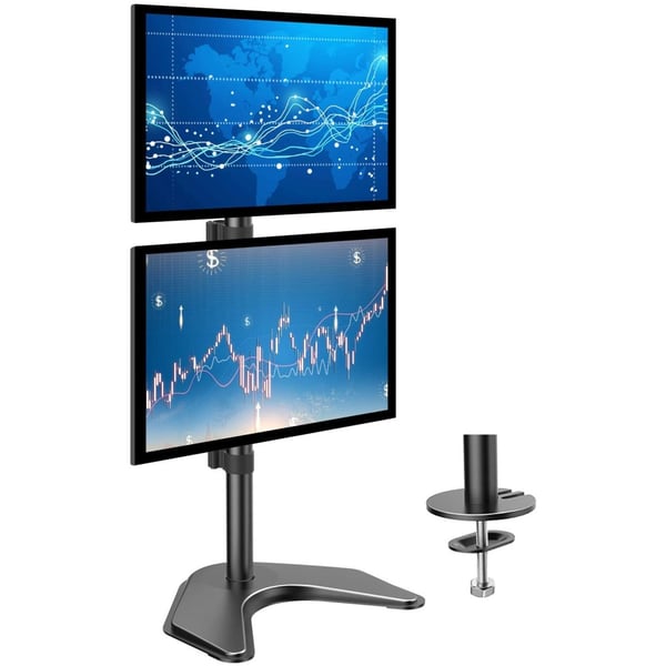 Techly ICA-LCD 2520V monitorin kiinnike ja jalusta 68,6 cm (27") Vastaanotto Musta