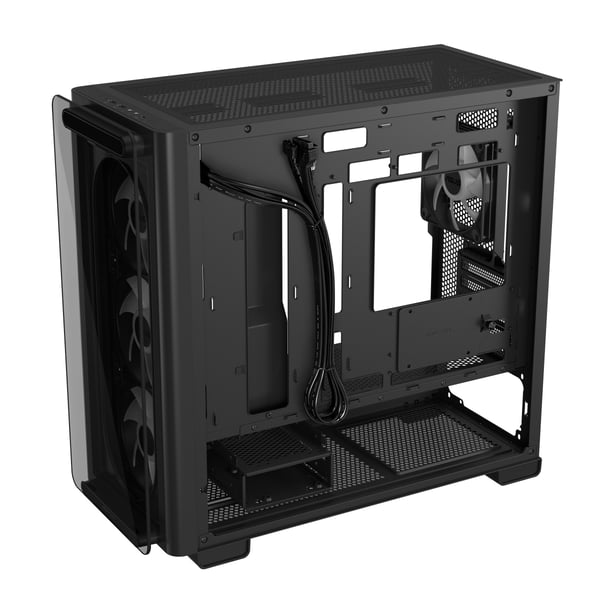 ASUS A23 PLUS TG ARGB BLACK Micro Tower Svart