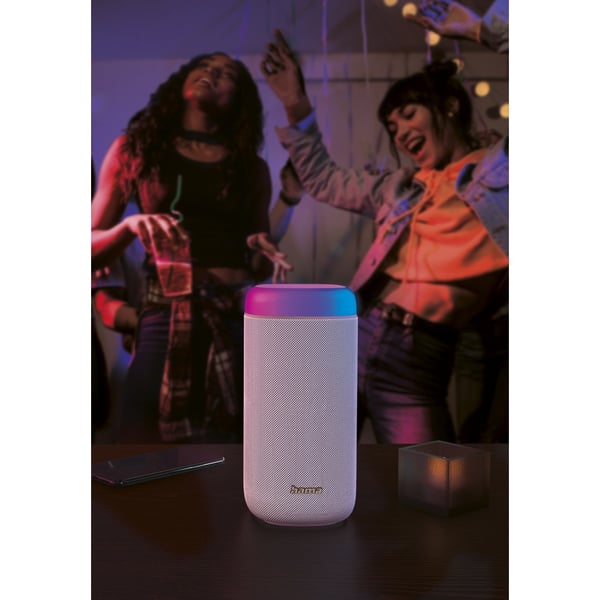 Hama Shine 2.0 Bärbar stereohögtalare Vit 30 W