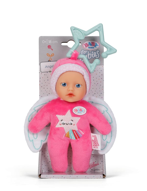 Zapf BABY born for babies Angel 3 ass. 18cm vauvan roikkuva lelu