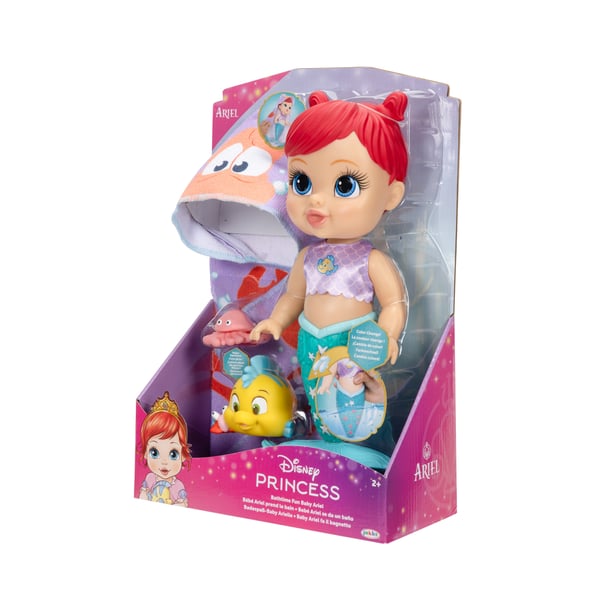 Disney Princess Bath Time Ariel Kylpynukke Monivärinen