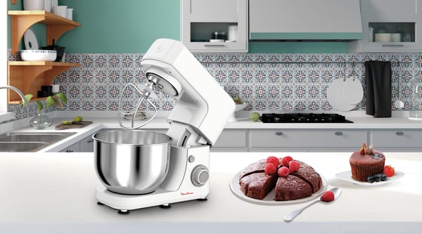 Moulinex QA1501 matberedare 800 W 4,8 l Vit, Grå