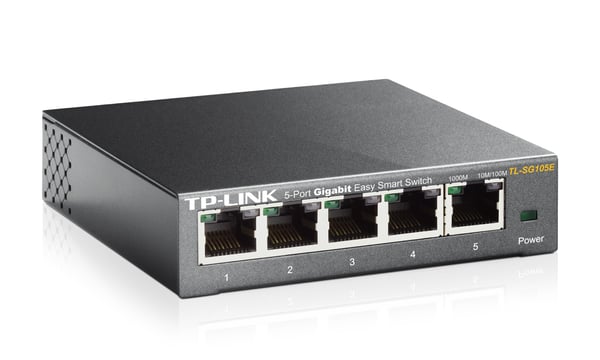 TP-LINK Easy Smart TL-SG105E - Switch - 5 x 10/100/1000