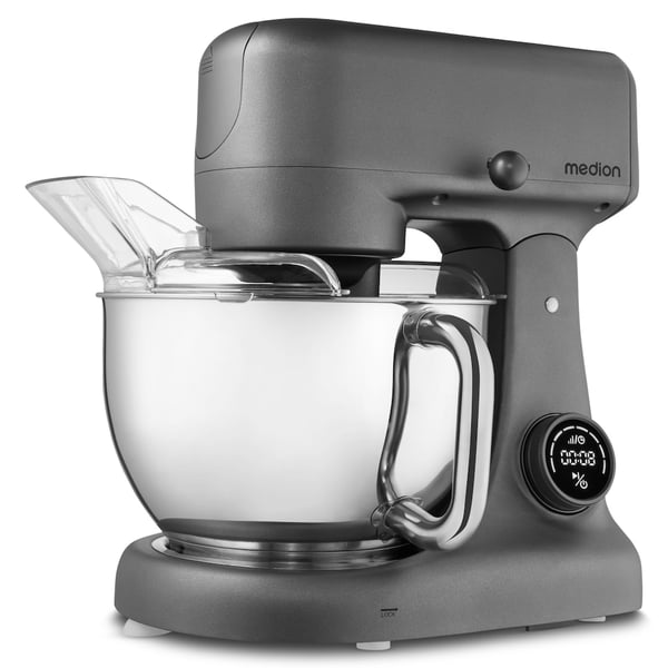 MEDION MD12600 monitoimikone 800 W 4,6 L Musta, Ruostumaton teräs