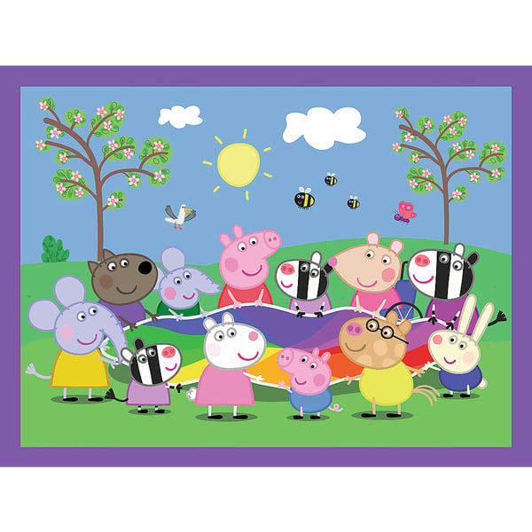 Peppa Pig Happy Moments Puslespil 30 stk Tegnefilm