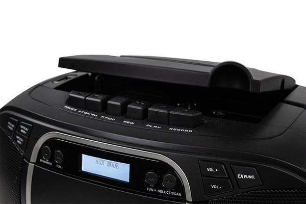 Trevi CMP 576 DAB Digitaalinen 3 W DAB, DAB+, FM Musta MP3-toisto