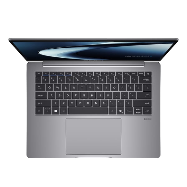 ASUS ExpertBook P5 G2 P5405CAA-NZ0447X Intel Core Ultra 5 325 Laptop 35,6 cm (14") WQXGA 16 GB DDR5-SDRAM 256 GB SSD Wi-Fi 7 (802.11be) Windows 11 Pro Grå QWERTZ Tysk