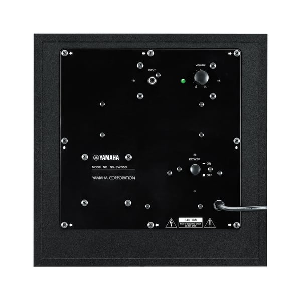 Yamaha NS-SW050 Svart Aktiv subwoofer 50 W