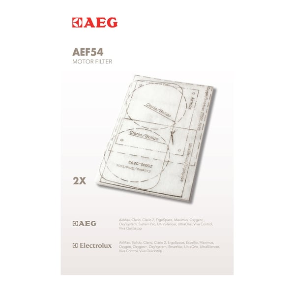 AEG AEF54 Filter Cylinderdammsugare
