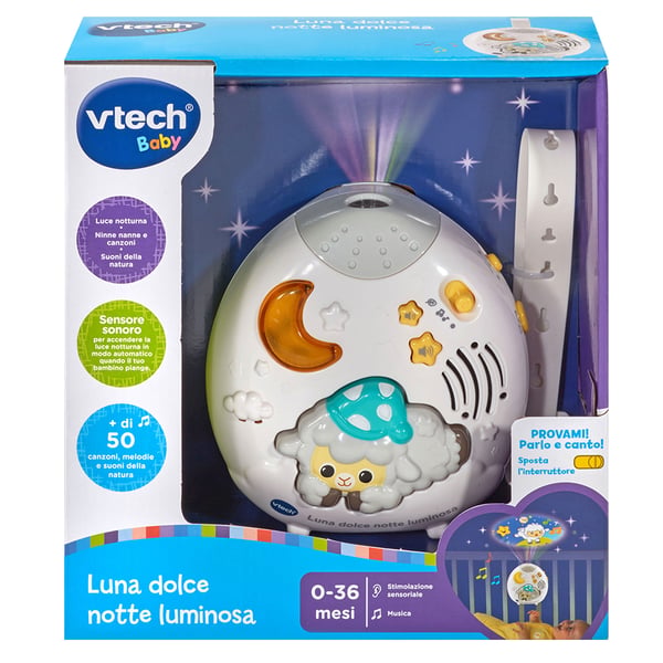VTech 80-508707 vauvojen yövalo Harmaa, Valkoinen