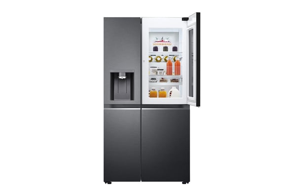 LG GSXE81EVBD side-by-side køle-fryseskab Fritstående 628 L Sort