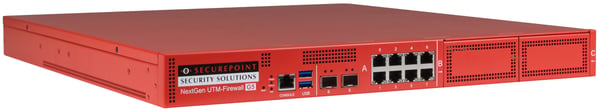 Securepoint RC1000R G5 (Rev. 1) firewall (hardware) 1U 30 Gbit/sek.