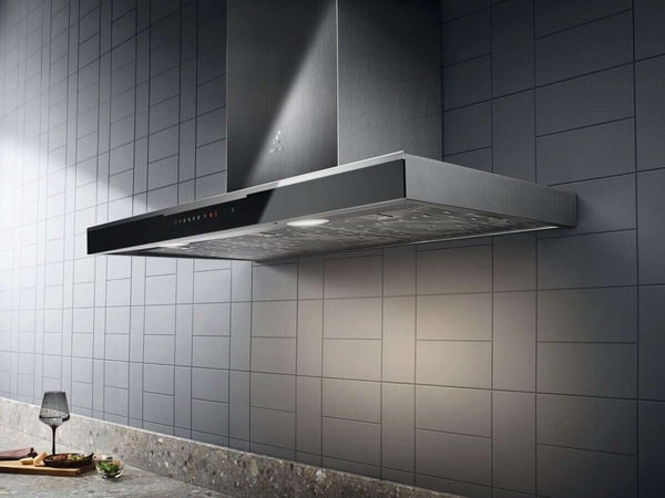 Electrolux KFTB19X Seinäkiinnitys Musta, Ruostumaton teräs 400 m³/h