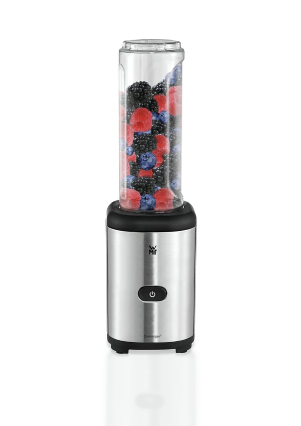 WMF Kult X 0416270011 0,6 L Pöydällä pidettävä tehosekoitin 300 W Musta, Hopea