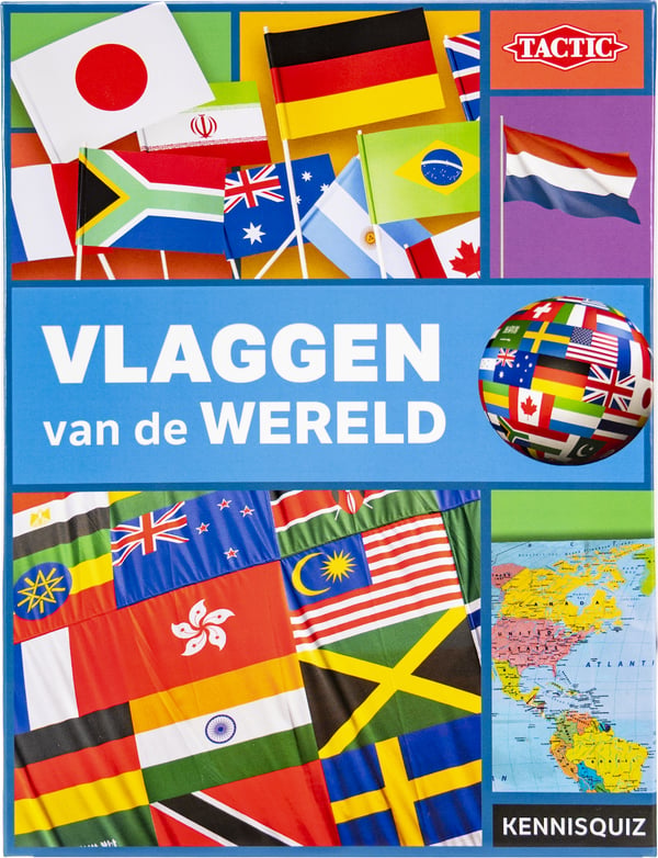 Tactic Vlaggen van de wereld Brætspil Oplysende