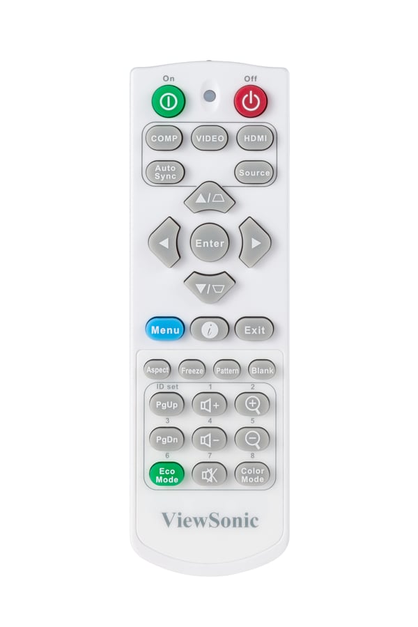 Viewsonic LS550WH dataprojekter Standard-kast projektor 2000 ANSI lumens LED WXGA (1280x800) Hvid