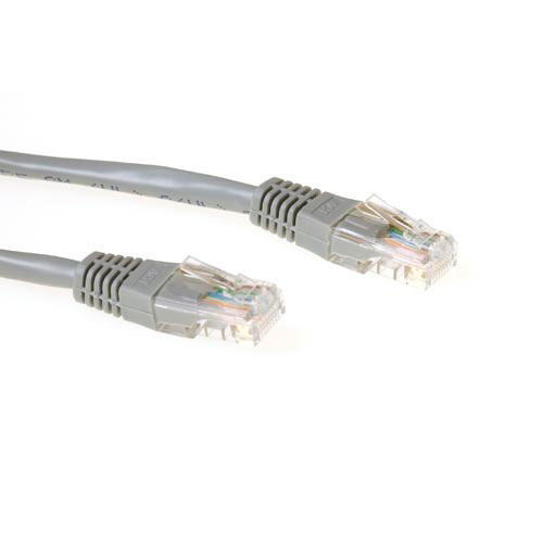 ACT IB8001 netværkskabel Grå 1 m Cat6 ACT IB8001 netværkskabel Grå 1 m Cat6