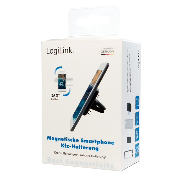 LogiLink AA0114 teline/pidike Passiiviteline Matkapuhelin/älypuhelin Musta