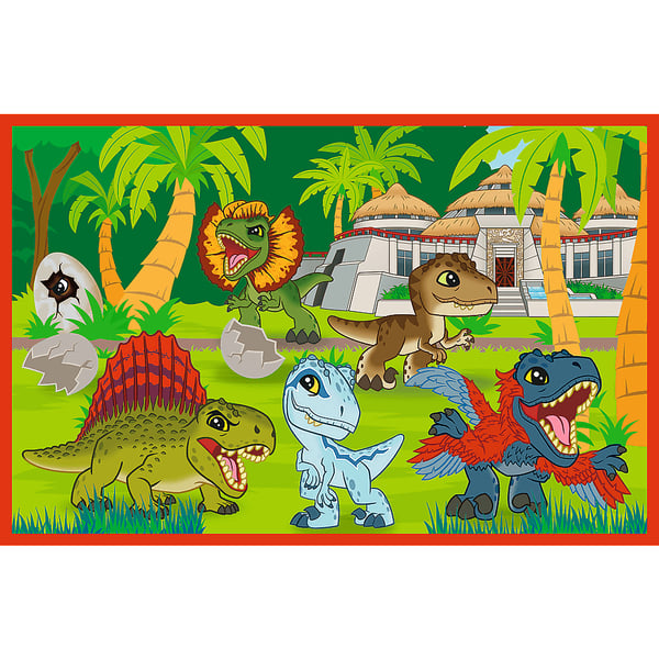 Trefl 34437 palapeli Kuviopalapeli 24 kpl Dinosaurukset