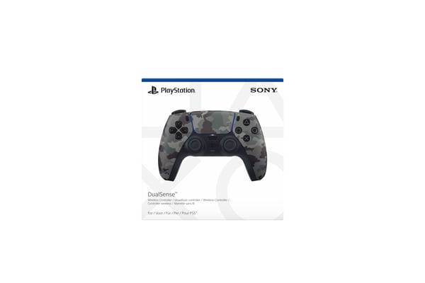 Sony Interactive Entertainment DualSense Kamouflage, Grå Bluetooth Spelplatta Analog / Digital Android, MAC, PC, PlayStation 5, iOS