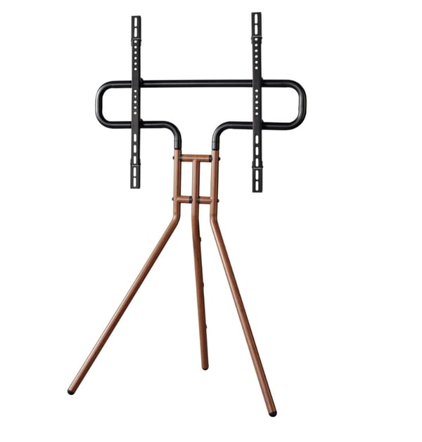 Hama Easel Design 190,5 cm (75") Musta, Saksanpähkinä