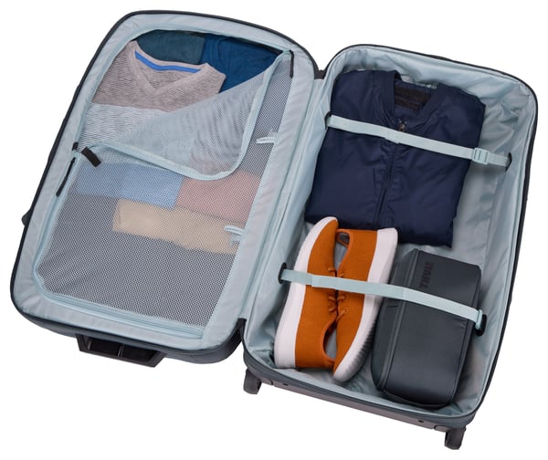 Thule Subterra 2 TSR490 Dark Slate Reseduffel Mjukt skal Grå 90 l Polykarbonat, Polyester