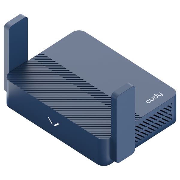 Cudy AX3000 trådløs router Gigabit Ethernet Dual-band (2,4 GHz / 5 GHz) Blå