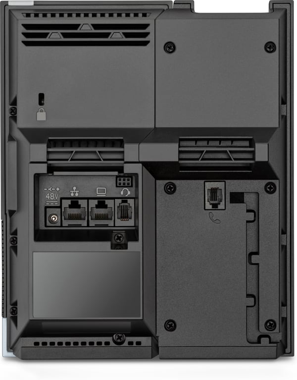 HP Poly CCX 500 Business Media Phone med öppen SIP och PoE-aktiverad