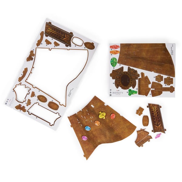 4D Build FDP FAP Marvel Infinity Gauntlet GML 3D-pussel 142 styck Serietidning