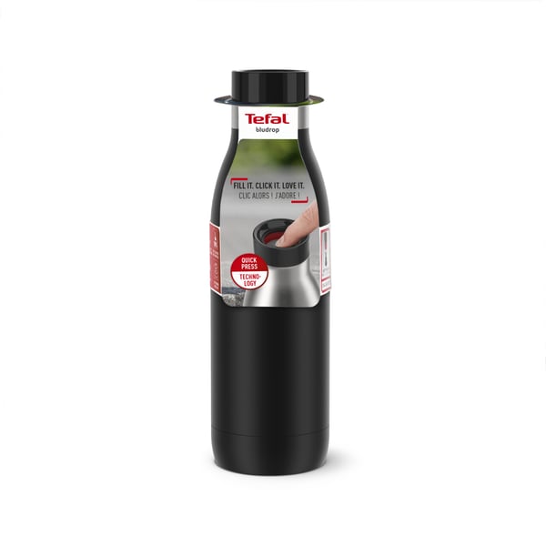Tefal Bludrop Basic N31101 Dagligt forbrug 500 ml Rustfrit stål Sort