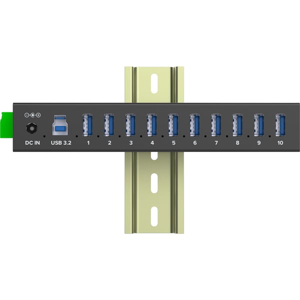 InLine 35396C gränssnittshubbar USB 3.2 Gen 1 (3.1 Gen 1) Type-B 5000 Mbit/s Svart