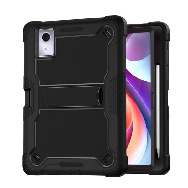 eSTUFF Lenovo Tab K12 TAMPA Defender without built-in screen protector. Black Svart