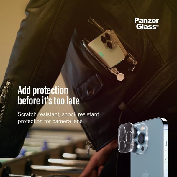 PanzerGlass ® PicturePerfect Camera Lens Protector iPhone 13 Pro | 13 Pro Max Genomskinligt skärmskydd Apple 1 styck